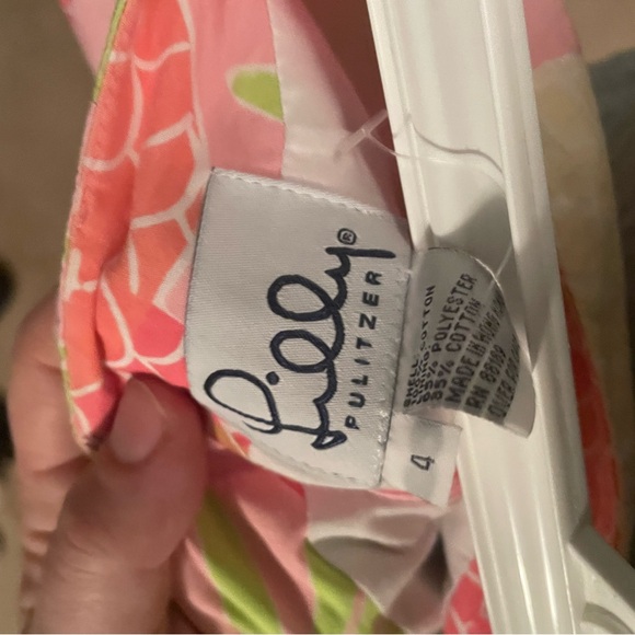 Lily Pulitzer pink pineapple skirt short size 4 - Picture 8 of 12